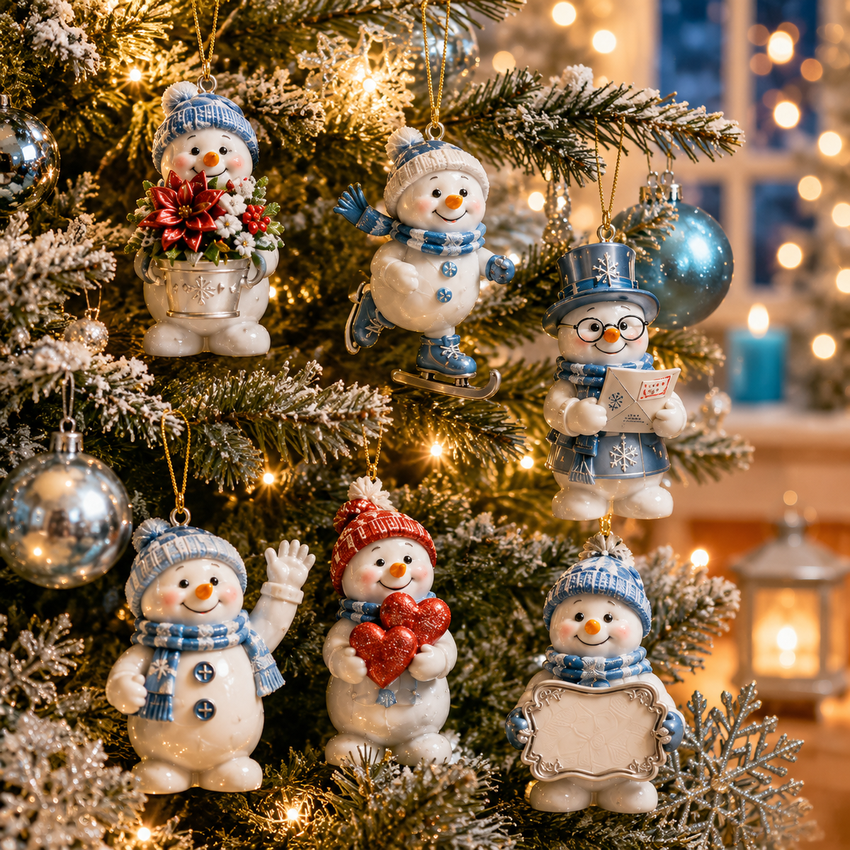 🔥24-Day Christmas Countdown Advent Calendar – Snowman Christmas Series