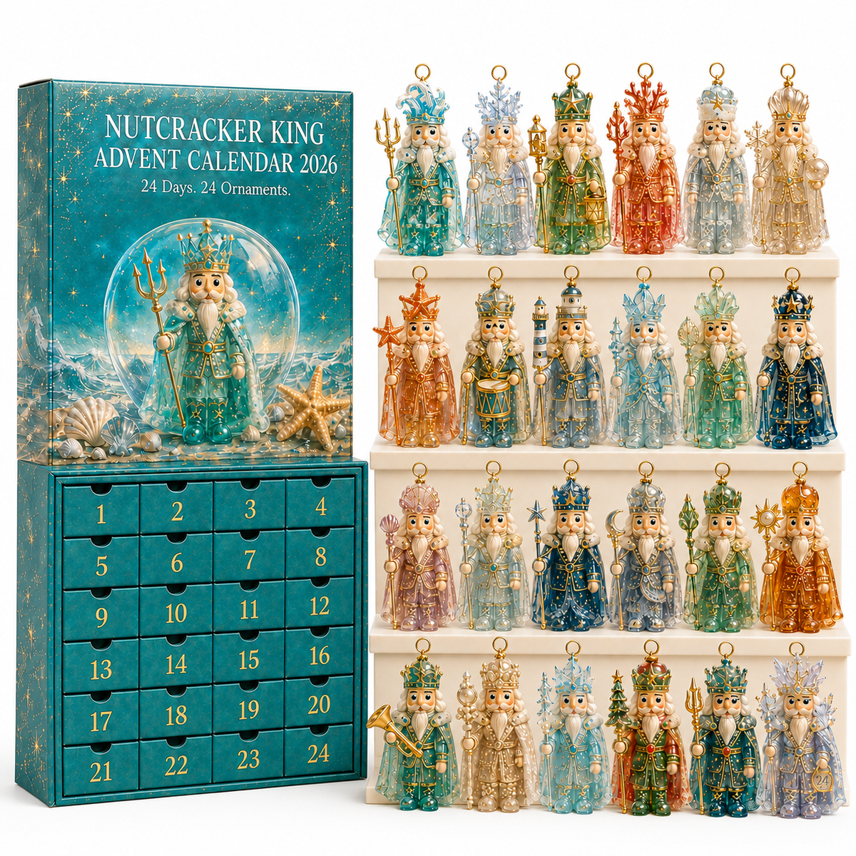 🎉2026 Nutcracker Christmas Advent Calendar
