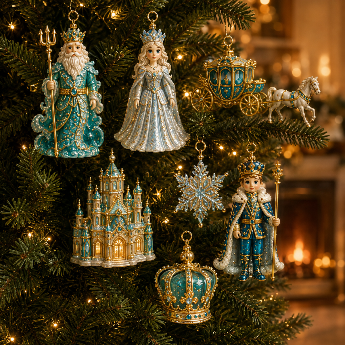 🎉2026 Royal Christmas Palace Luxury Countdown Gift Set