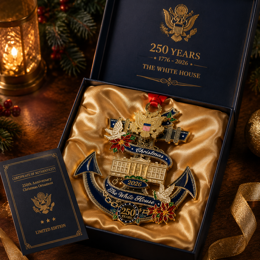 250th Anniversary Christmas Tree Ornament