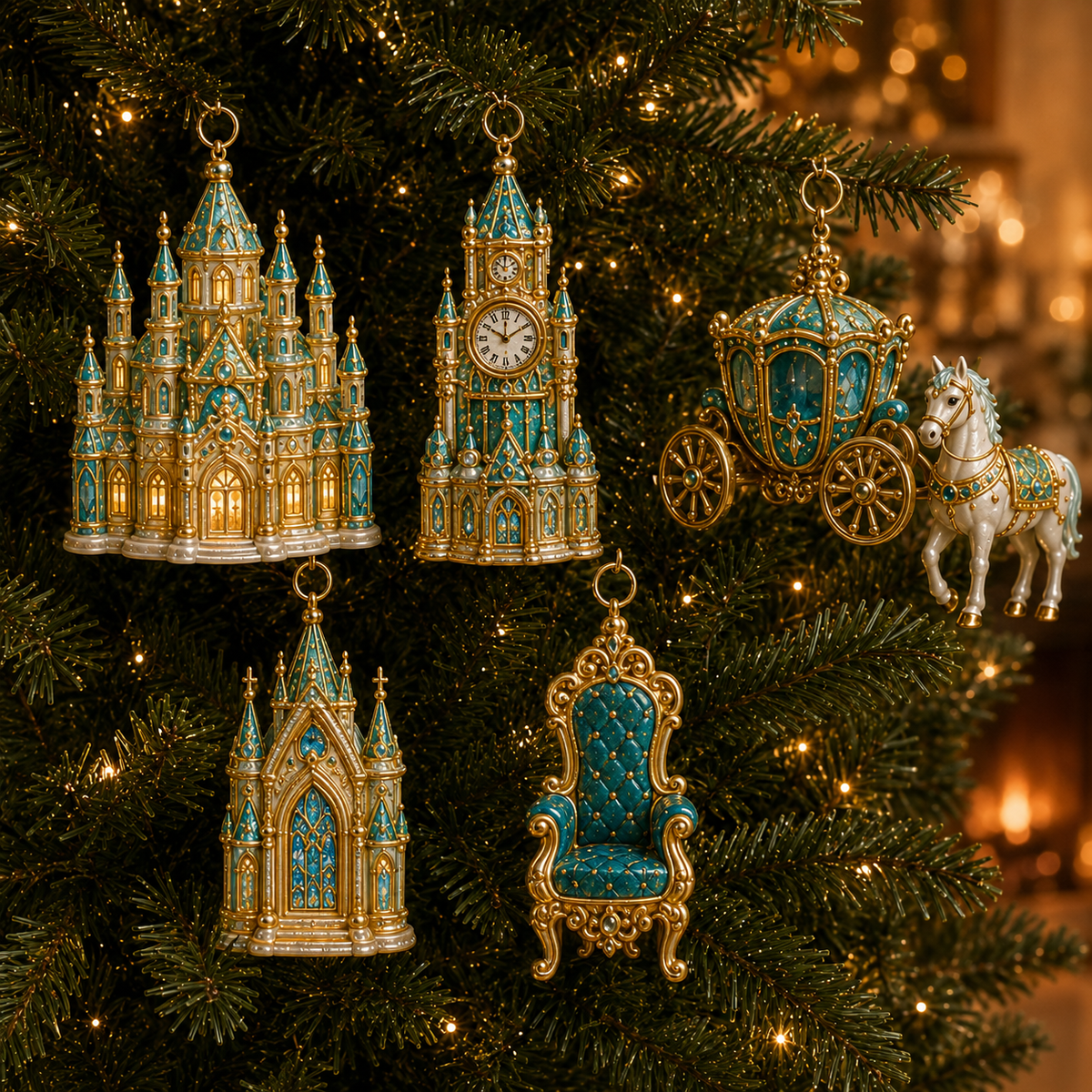 🎉2026 Royal Christmas Palace Luxury Countdown Gift Set