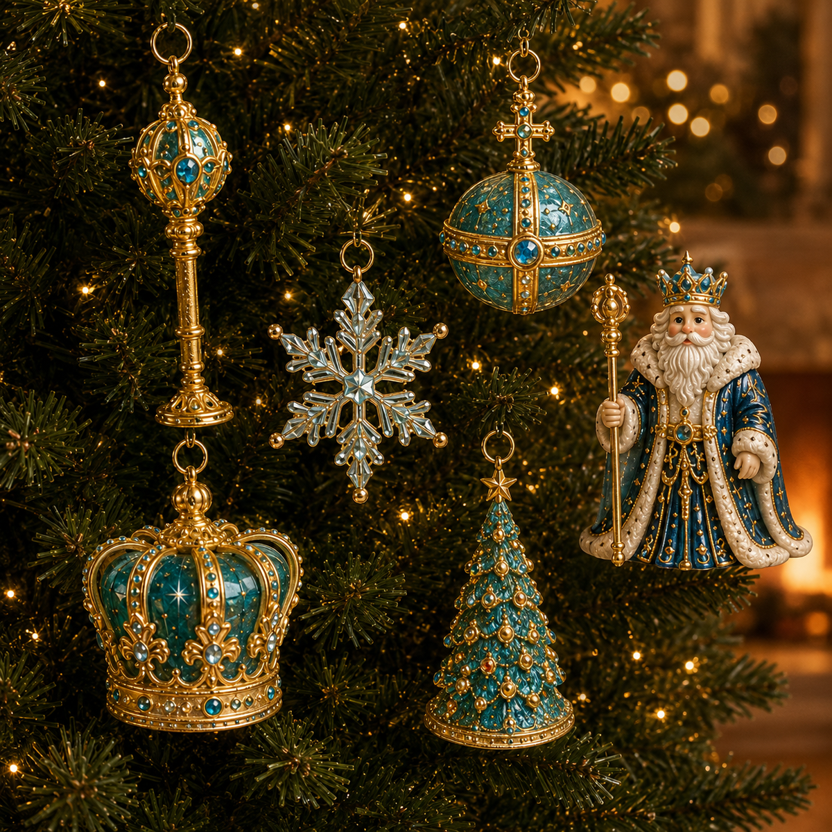 🎉2026 Royal Christmas Palace Luxury Countdown Gift Set