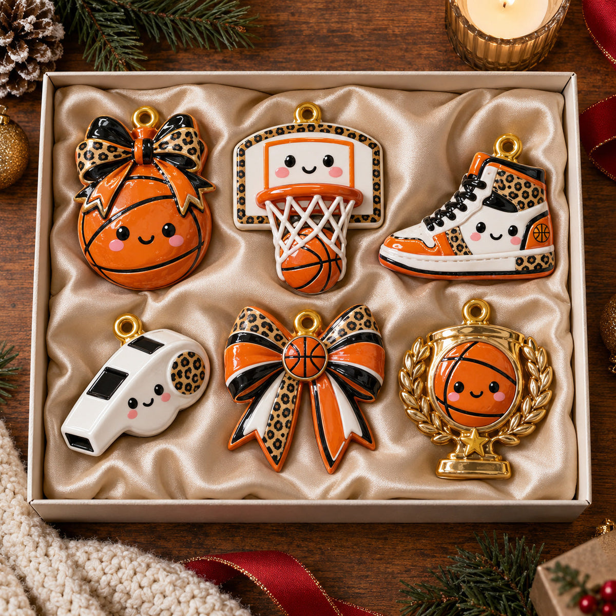 Basketball Mom Ornament Gift Set NCU0HT145