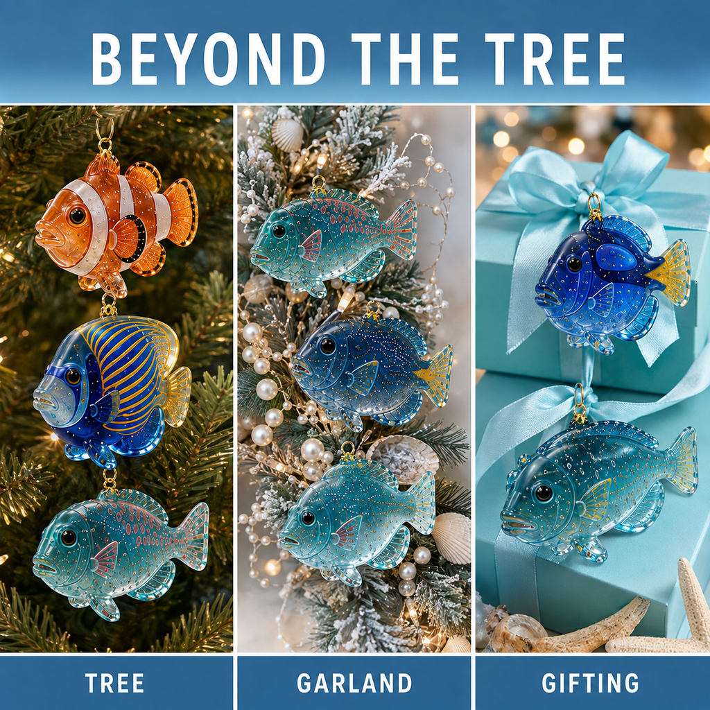 ❤️🔥Last 30pcs🔥2026 Sea Glass Ocean Fish Advent Calendar