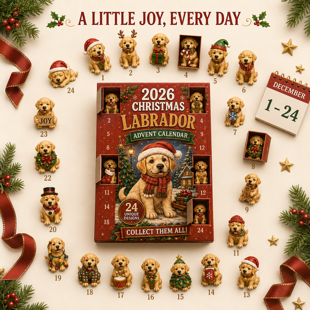 ❤️🔥Last 30pcs🔥❤️Labrador Advent Calendar