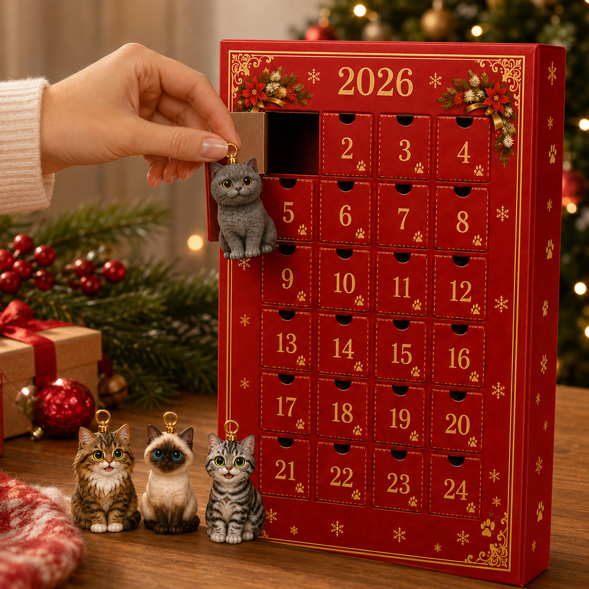 ❤️🔥Last 30pcs🔥❤️cat advent calendar