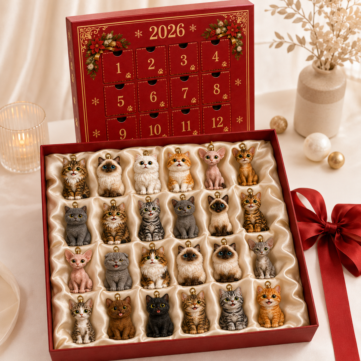 ❤️🔥Last 30pcs🔥❤️cat advent calendar