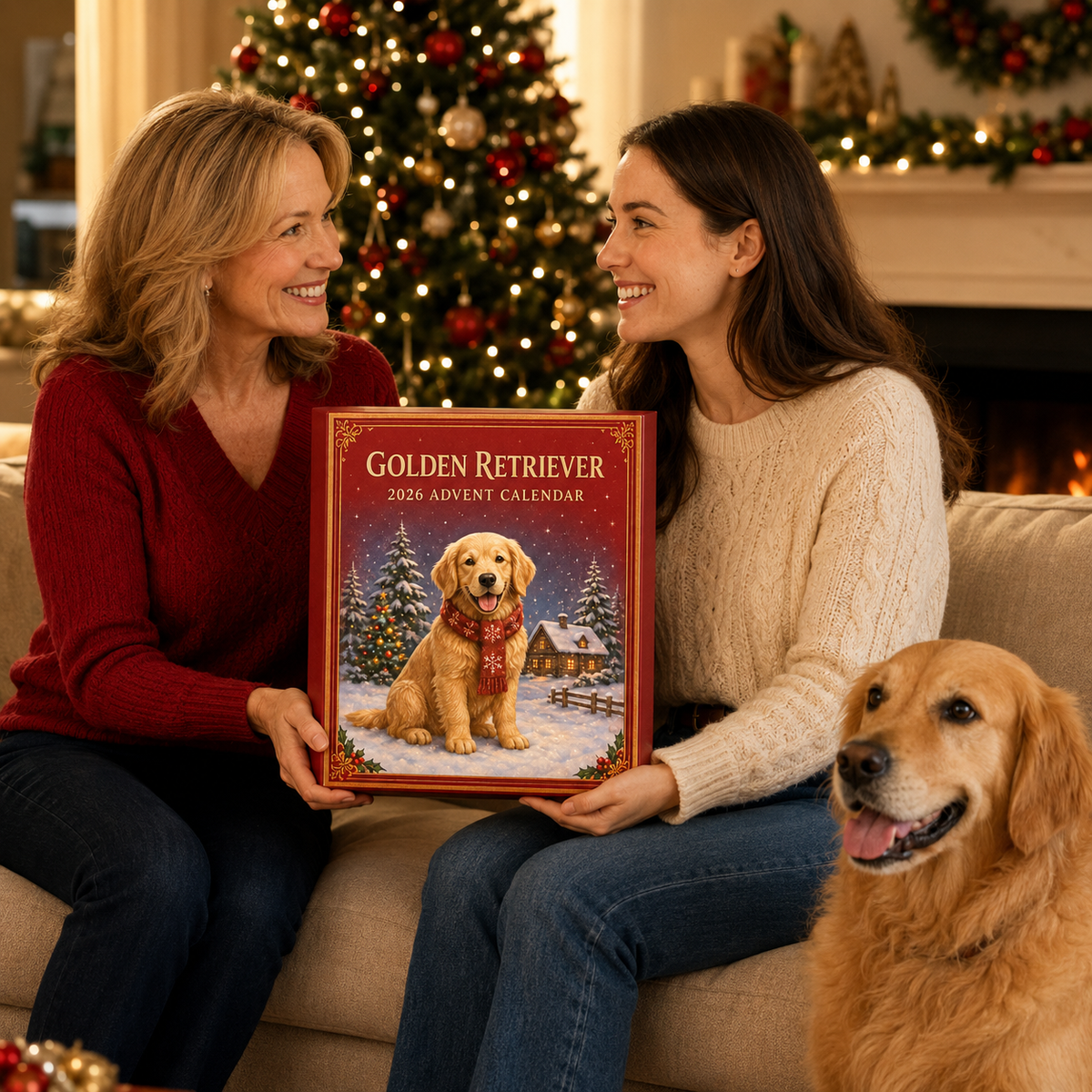 ❤️🔥Last 30pcs🔥❤️Golden Retriever Advent Calendar
