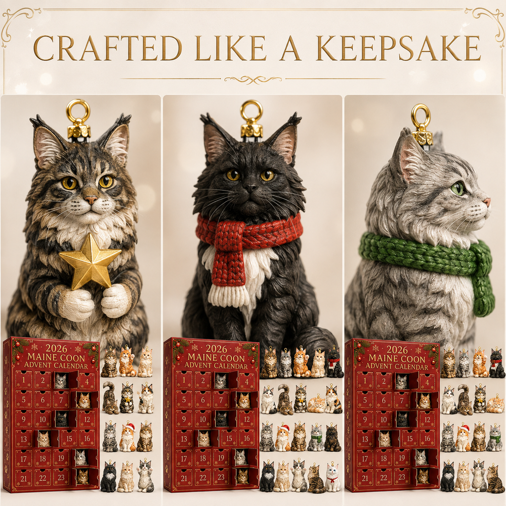 ❤️🔥Last 30pcs🔥❤️Maine Coon Advent Calendar