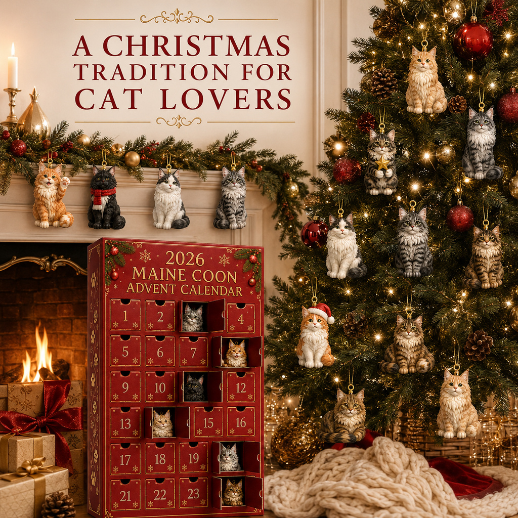 ❤️🔥Last 30pcs🔥❤️Maine Coon Advent Calendar