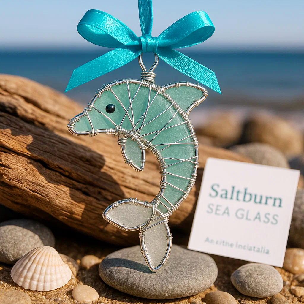 ❤️🔥Last 30pcs🔥🌊 Handmade Sea Glass Ocean Ornament
