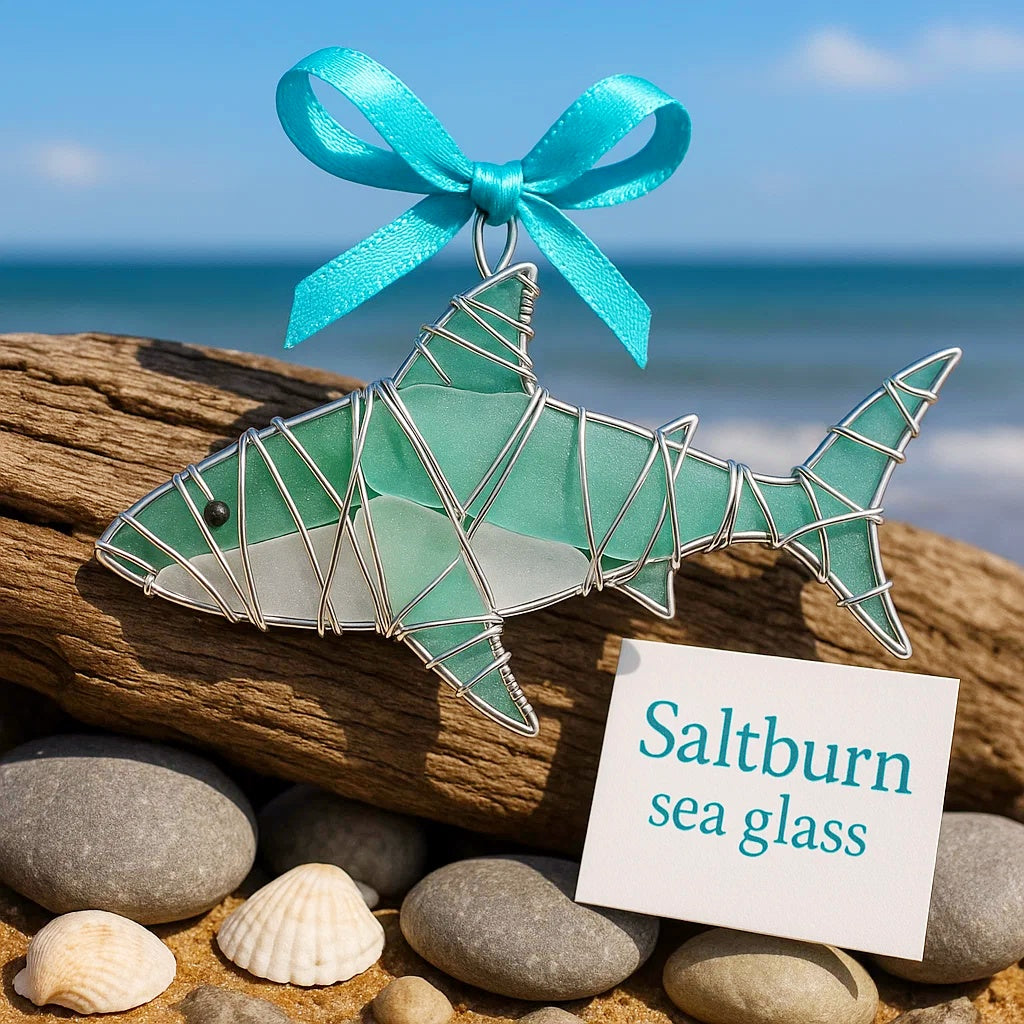 ❤️🔥Last 30pcs🔥🌊 Handmade Sea Glass Ocean Ornament