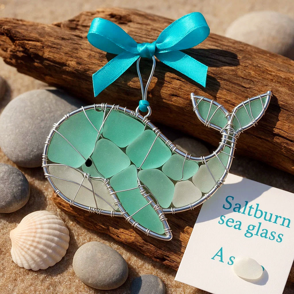 ❤️🔥Last 30pcs🔥🌊 Handmade Sea Glass Ocean Ornament