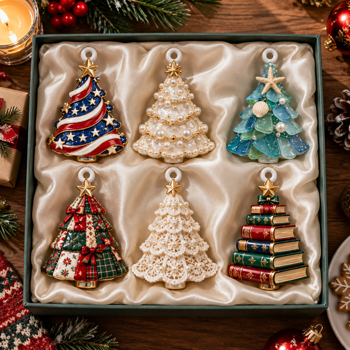 Merry Christmas Tree Ornament Gift Set NCU0HT138