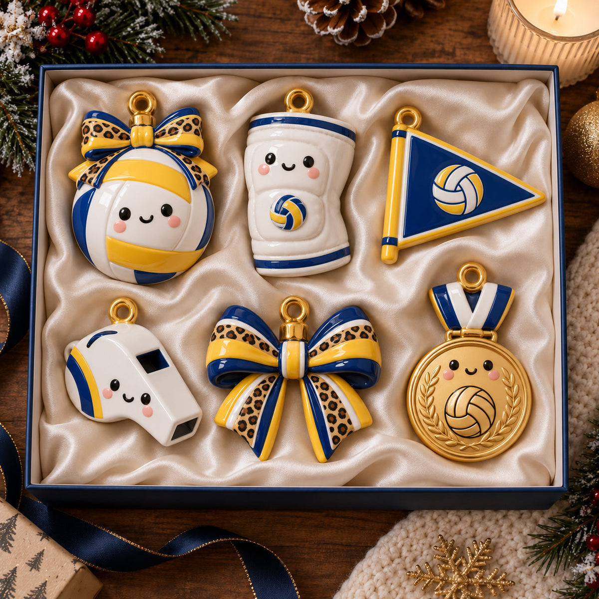 Volleyball Mom Ornament Gift Set NCU0HT149