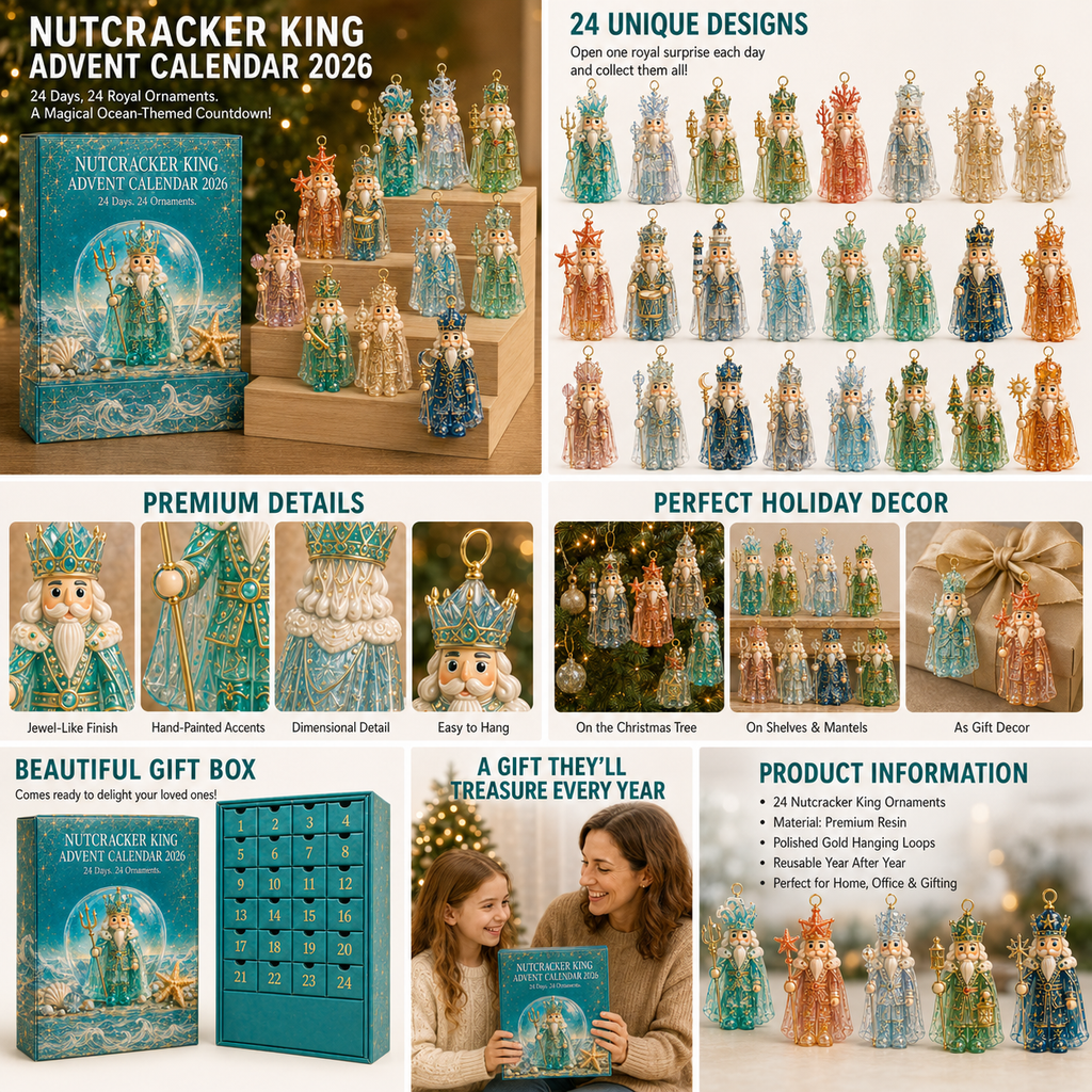 🎉2026 Nutcracker Christmas Advent Calendar