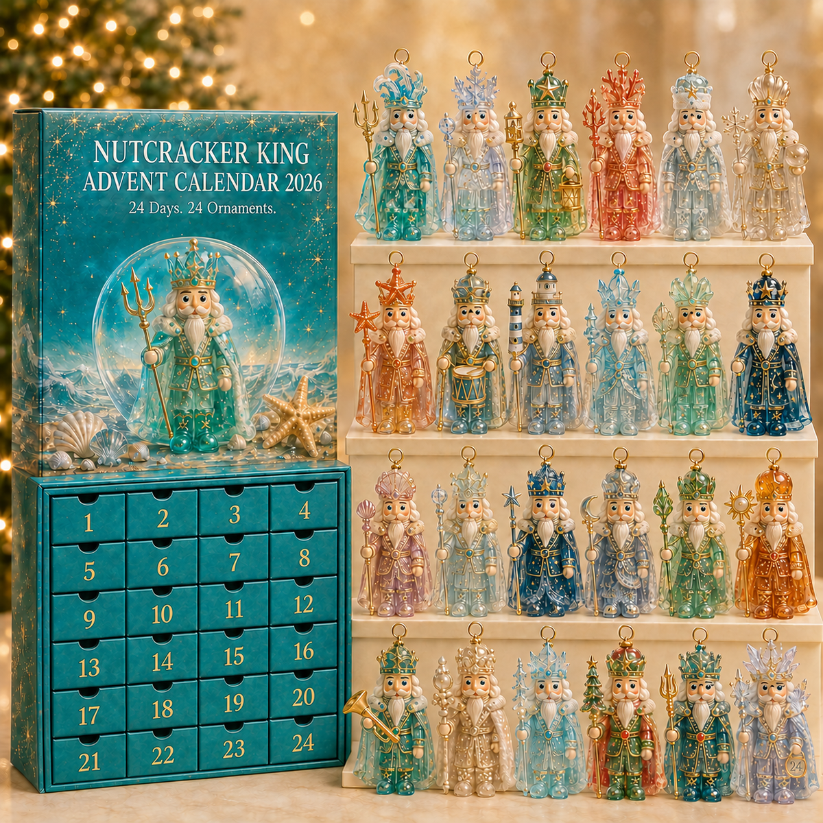 ✨2026 Nutcracker Christmas Advent Calendar