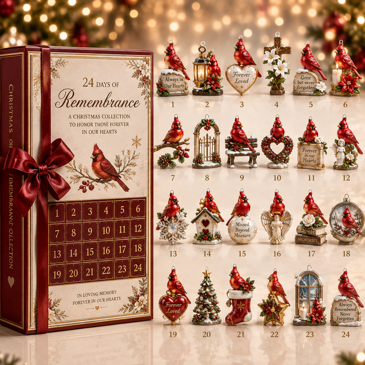 ✨24-Day Christmas Countdown Advent Calendar – Moments to Remember