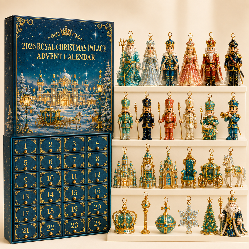 🎉2026 Royal Christmas Palace Luxury Countdown Gift Set